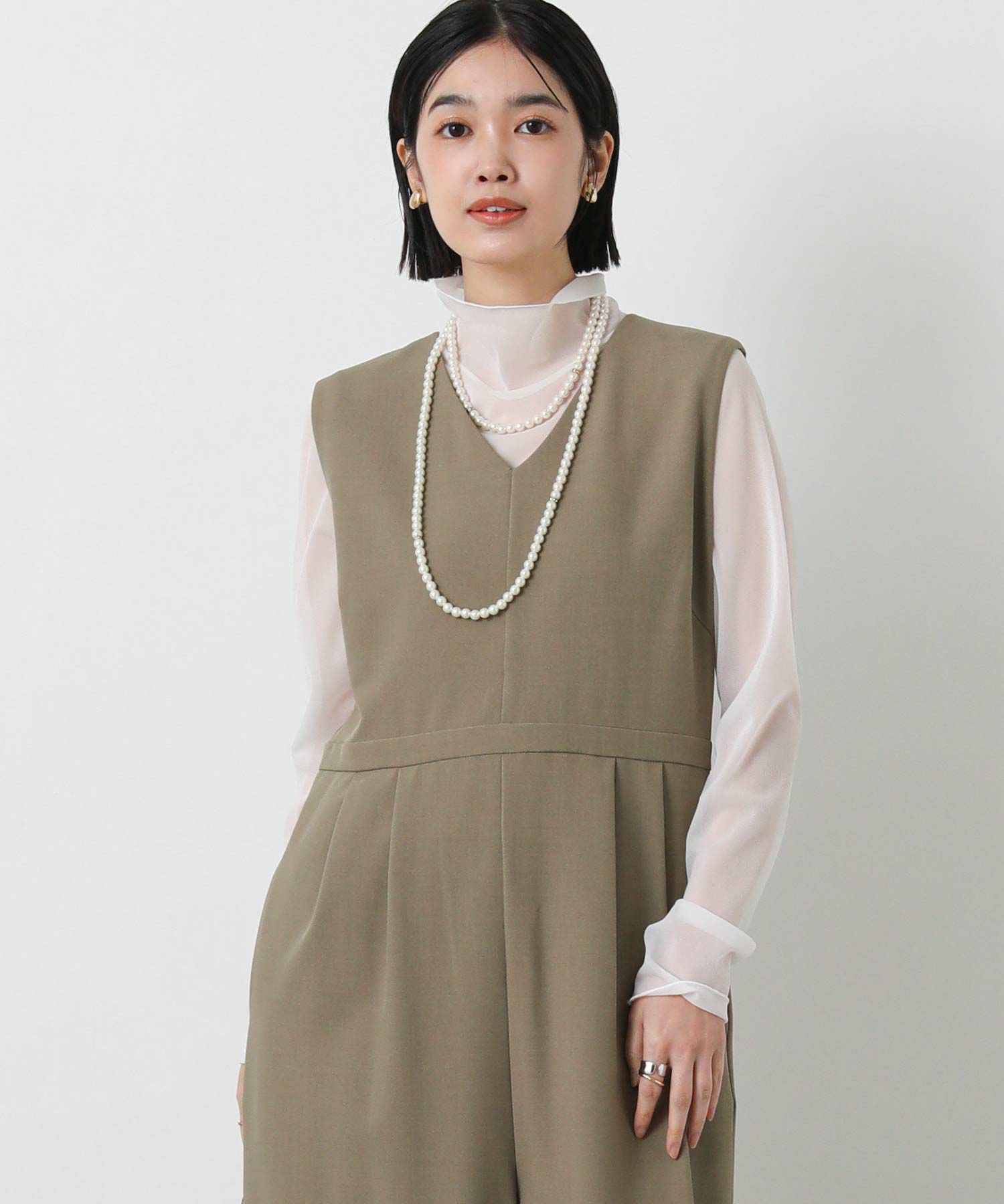 Gready Brilliantジャケット付きサロペット | SEKIMIKI Online