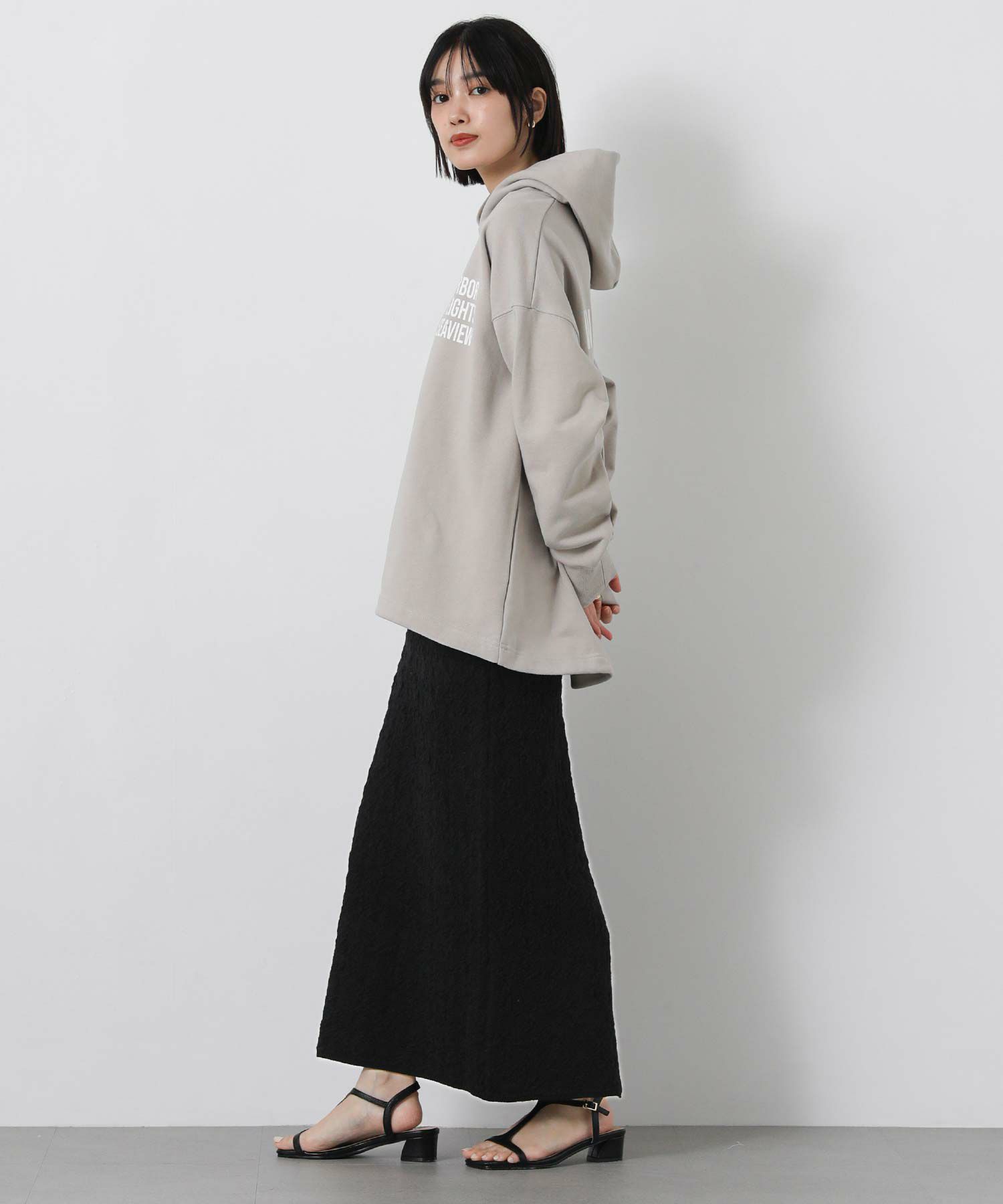 Gready Brilliantフラワージャガードニットタイトスカート | SEKIMIKI