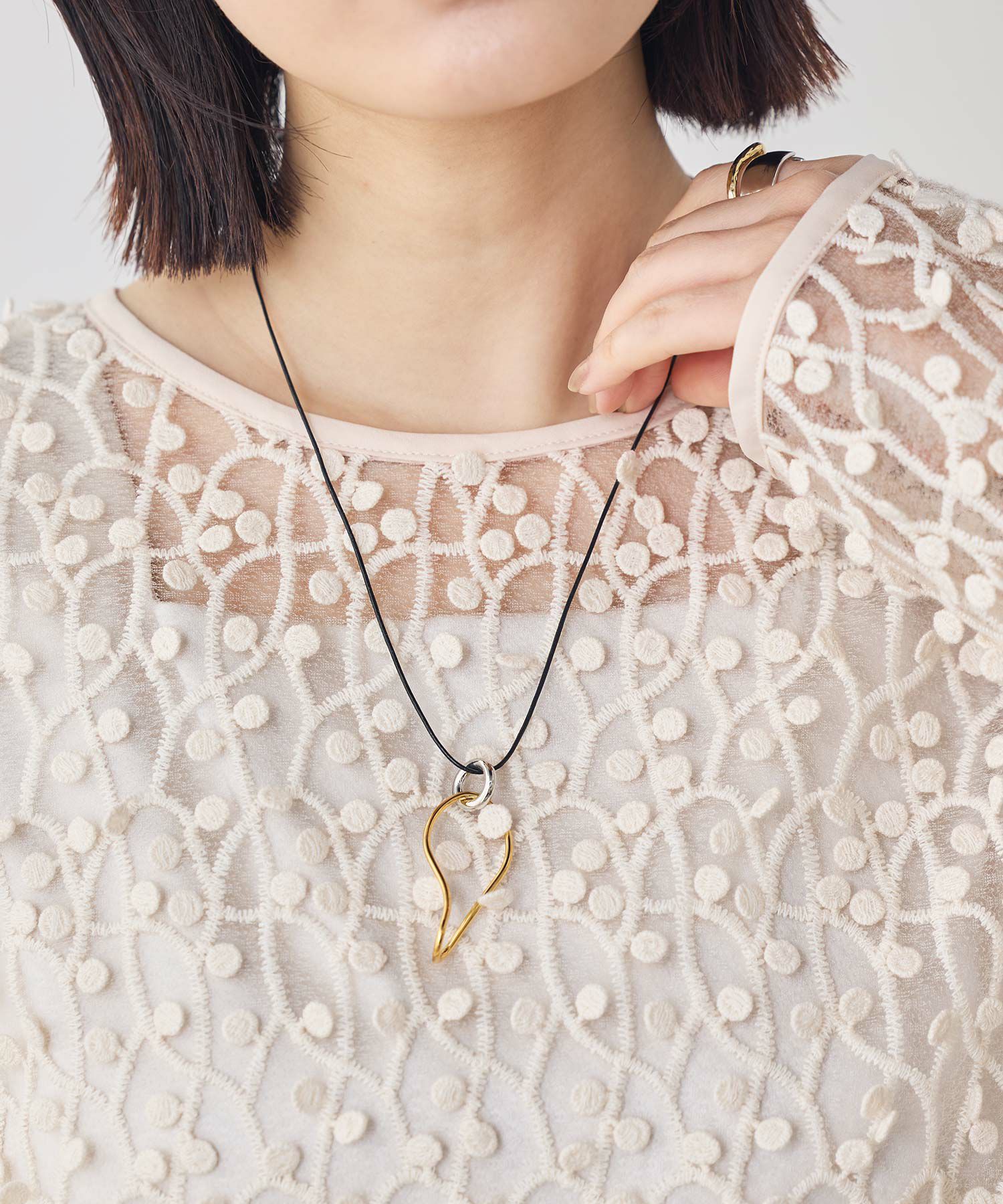 Gready Brilliantコードループネックレス | SEKIMIKI Online