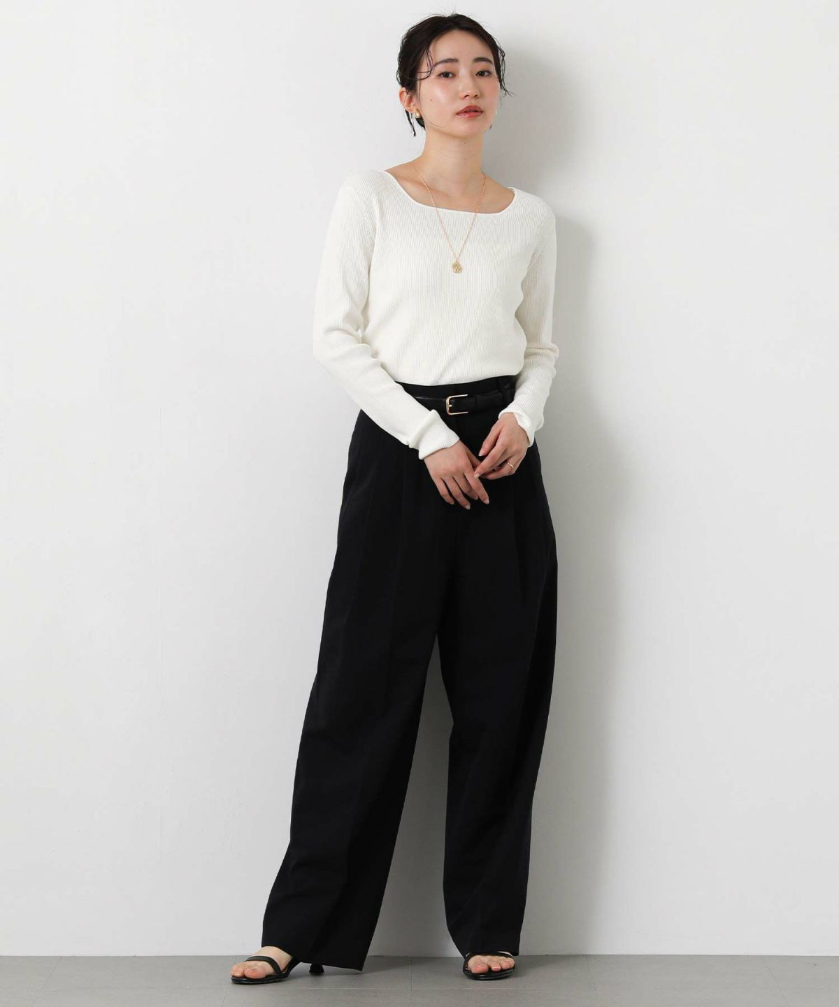 model:163cm　size：36