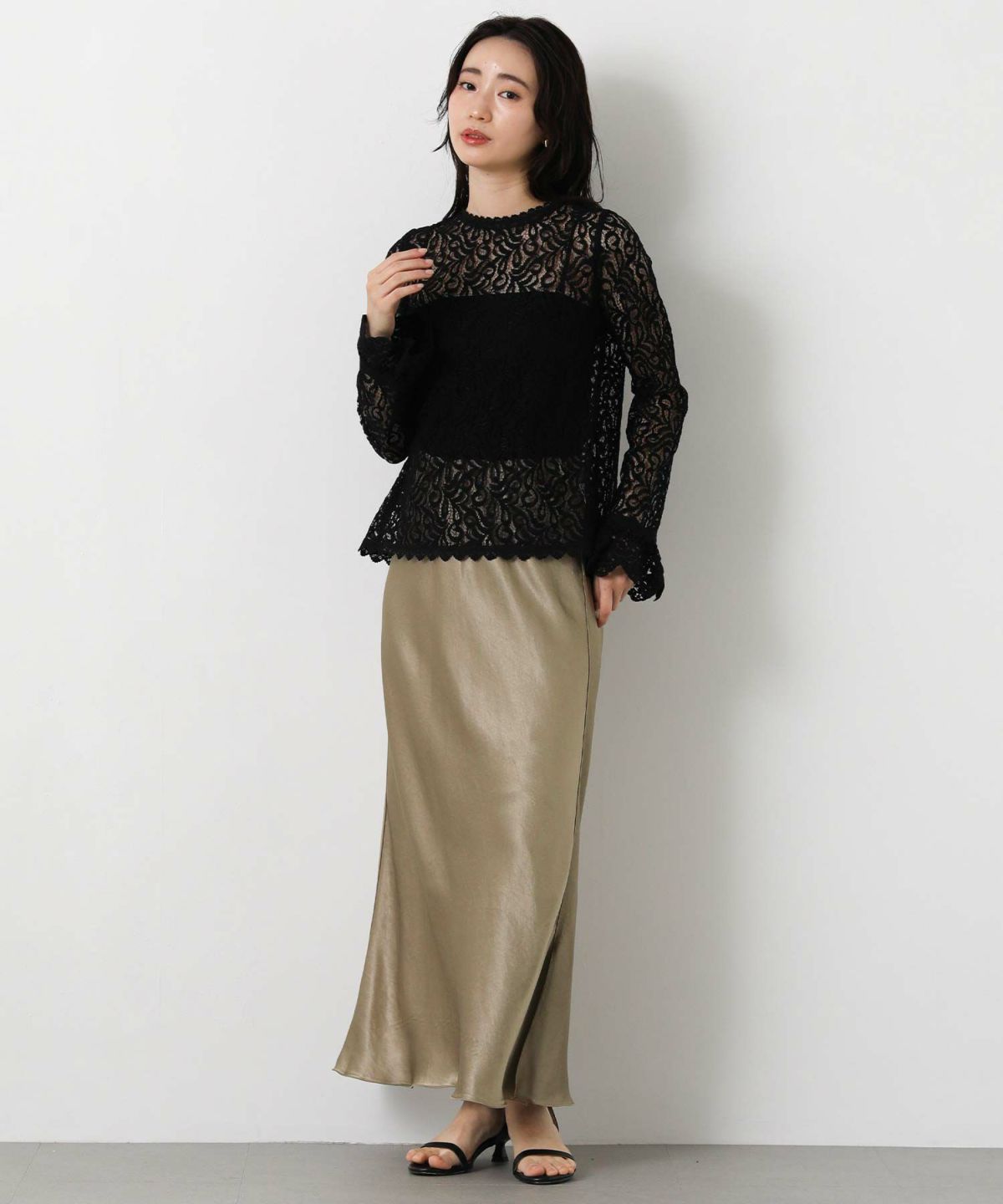 model:163cm　size：38