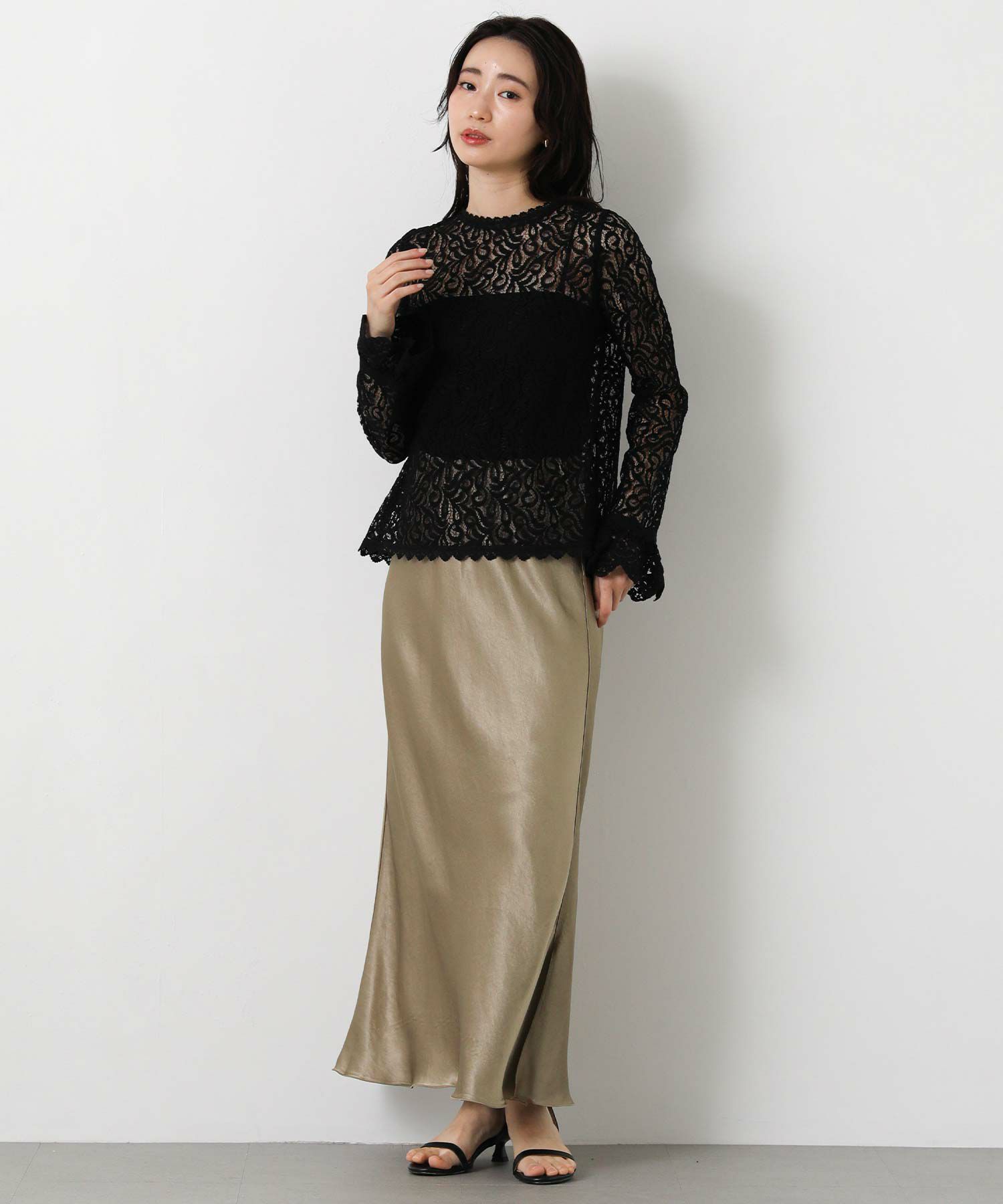 model:163cm　size：38