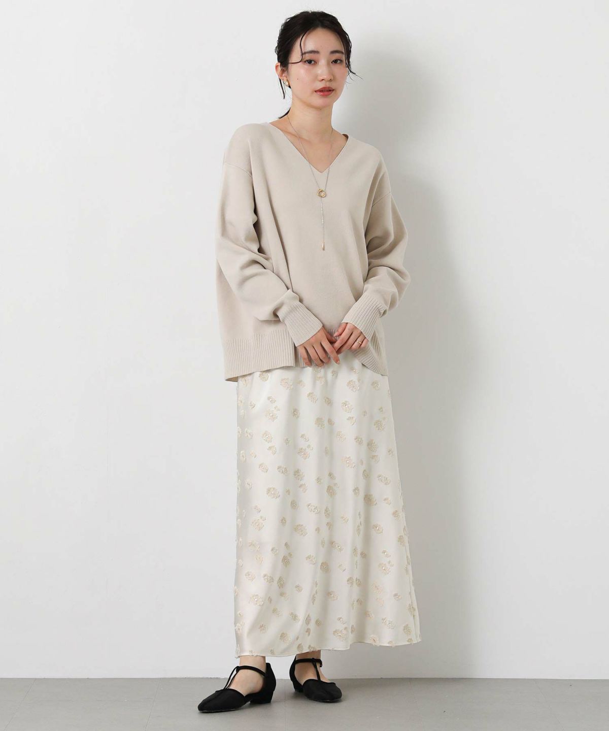 model:163cm　size：38