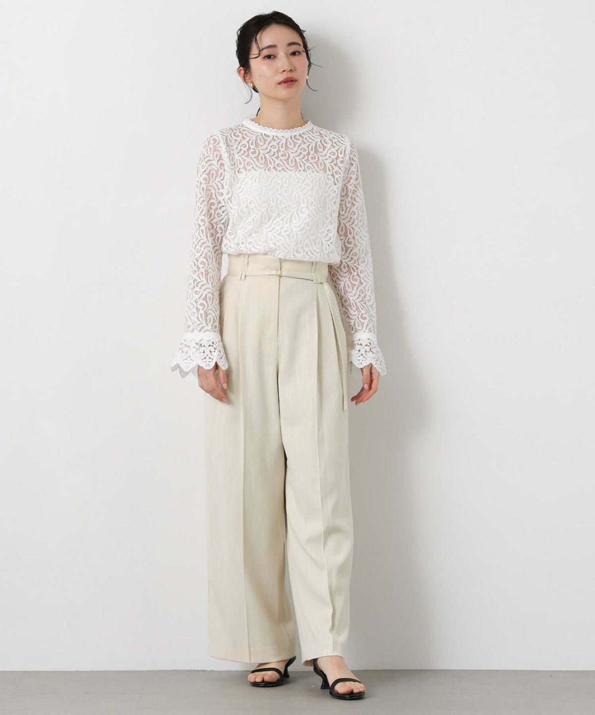 model:163cm　size：36