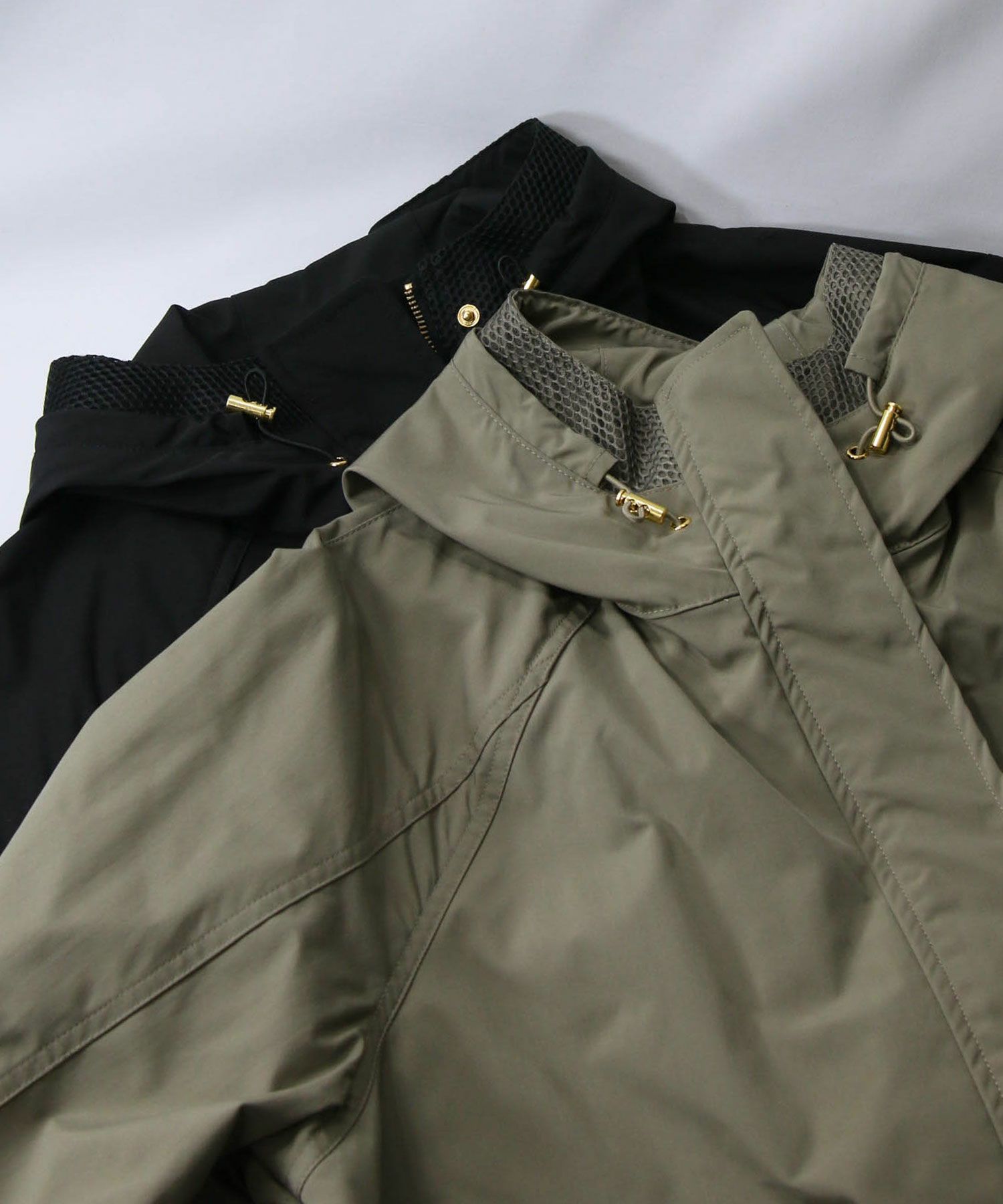 Gready Brilliantフード付きメッシュマウンテンパーカー | SEKIMIKI Online