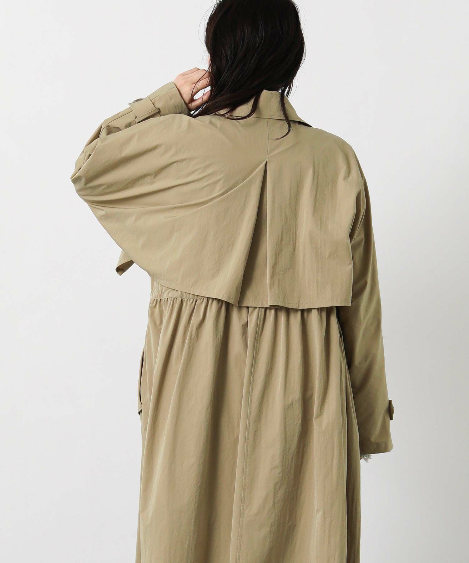 Gready Brilliantライナー付ケープトレンチ | SEKIMIKI Online