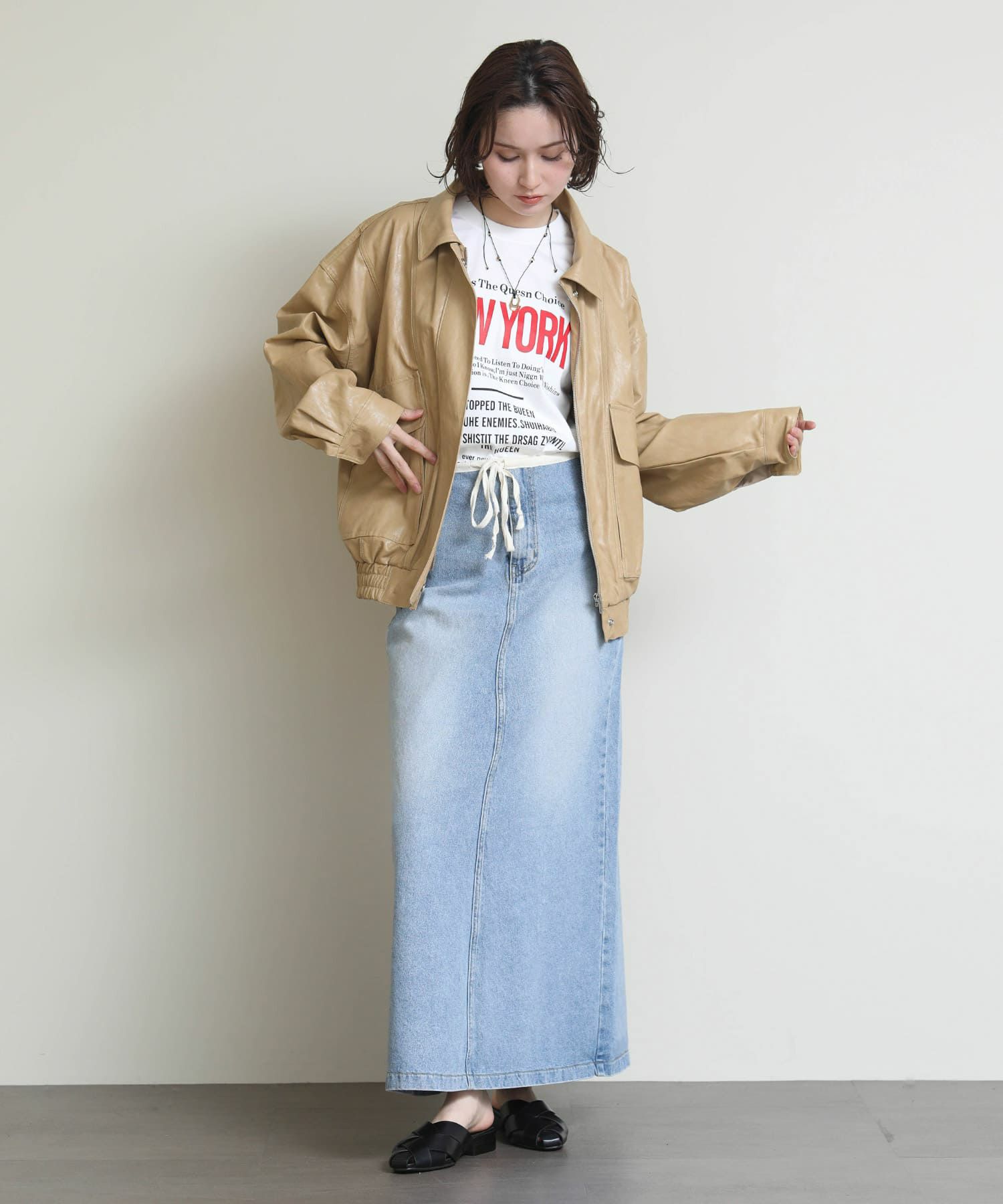 MODEL：164cm