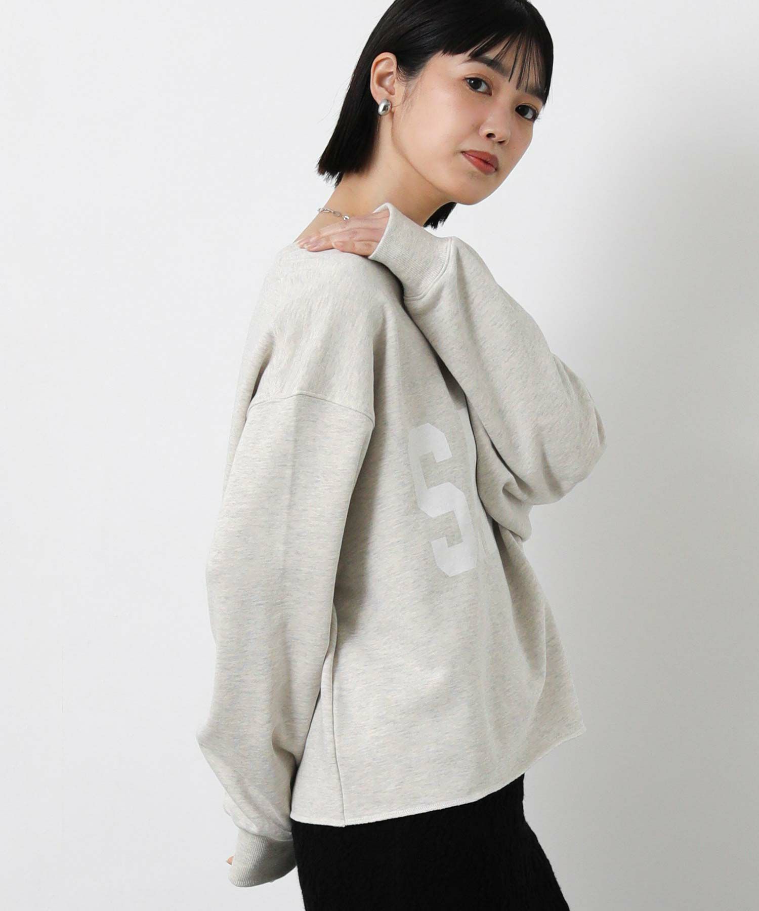 Gready Brilliant裏毛SAVIRロゴプルオーバー | SEKIMIKI Online