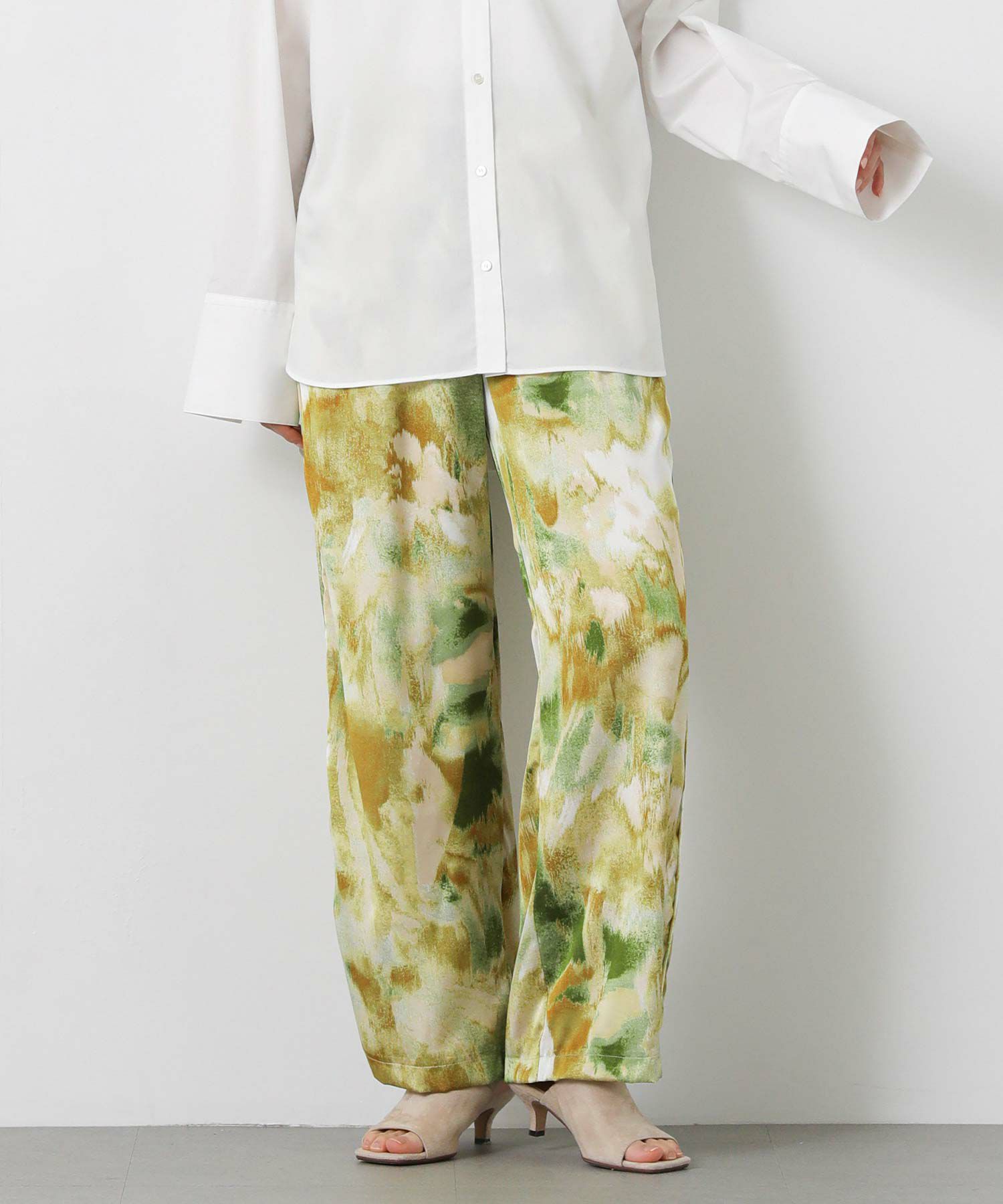 Gready Brilliantぼかしフラワーワイドパンツ | SEKIMIKI Online