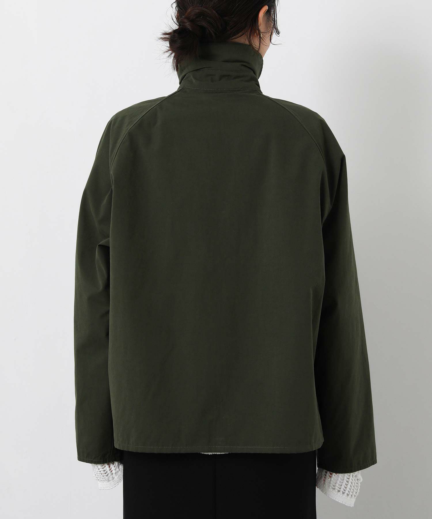 Gready BrilliantBarbourステンカラージャケットKH