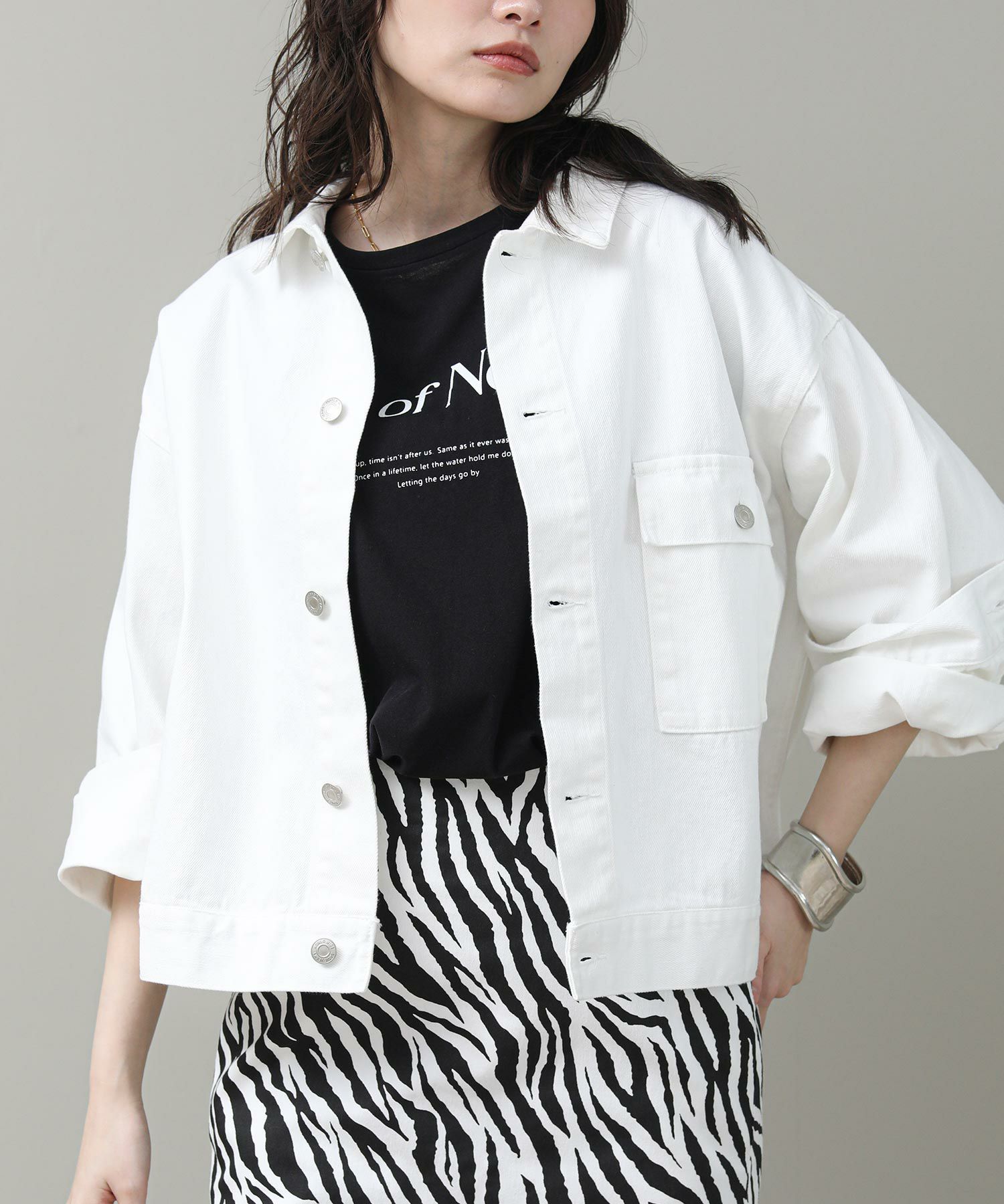 The rejoiceオーバーデニムジャケット【LANCER CLOTHING CORPORATION