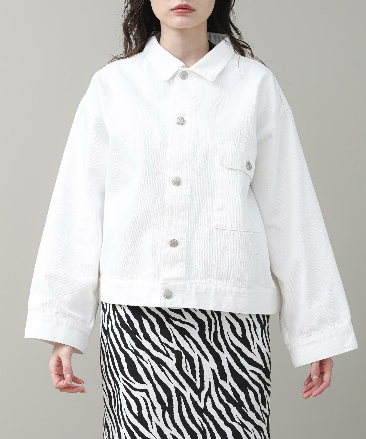 The rejoiceオーバーデニムジャケット【LANCER CLOTHING CORPORATION