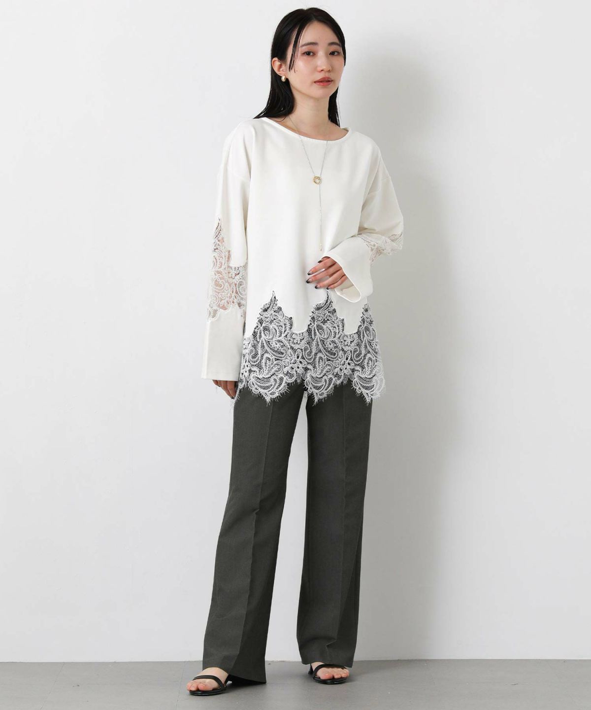 model:163cm　size：38