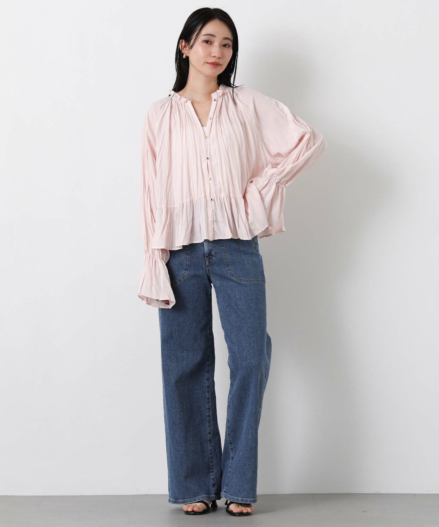 model:163cm　size：S