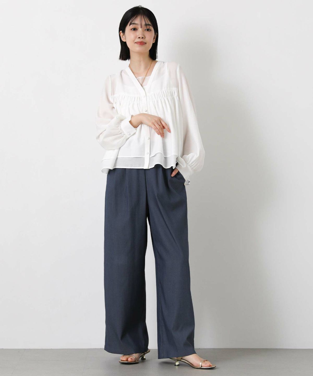 model:161cm　size：38