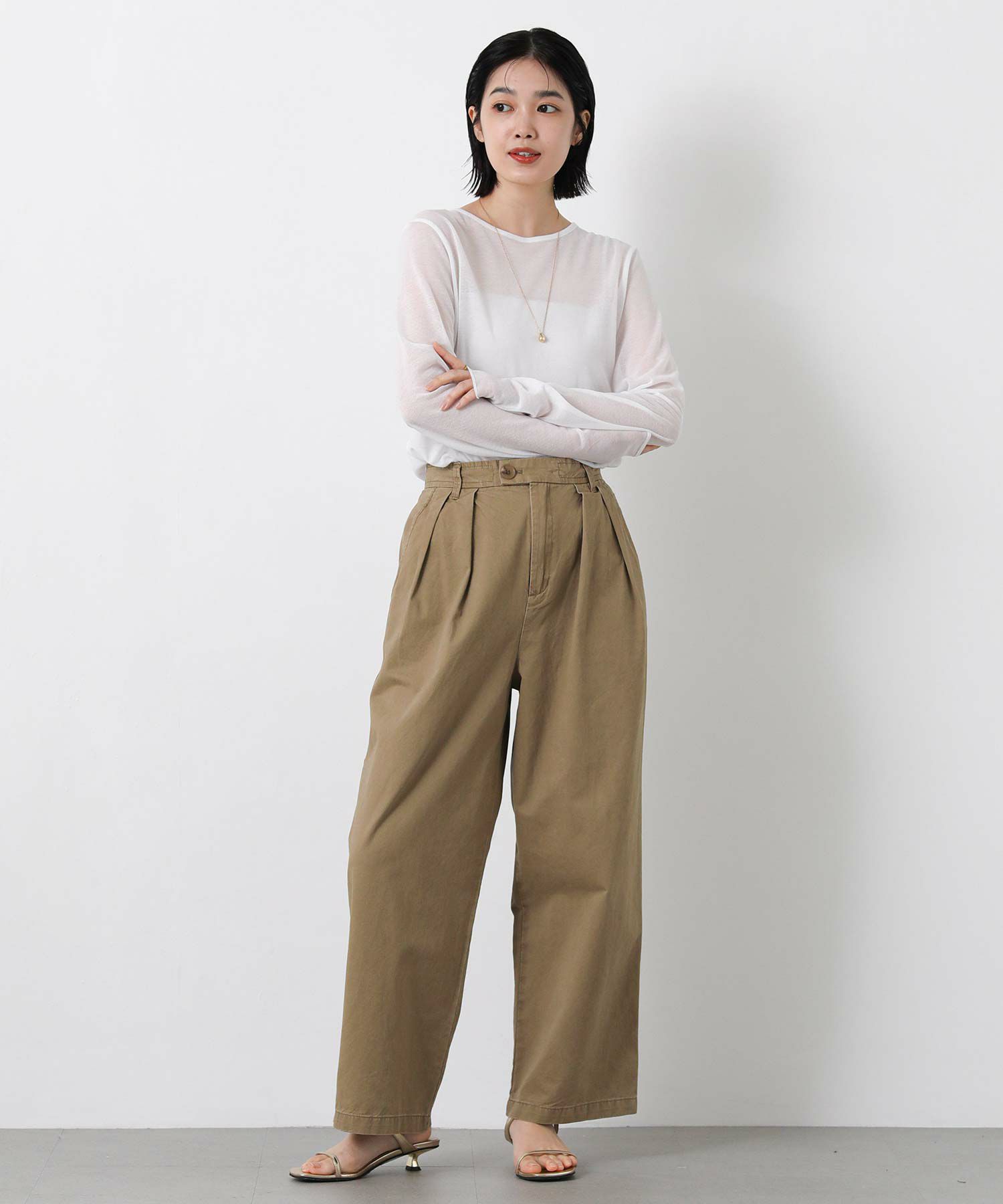 model:161cm　size：36